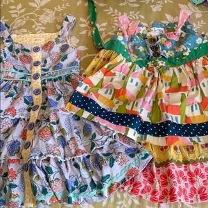 2 Matilda Jane Dresses Girls